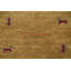Tapis décoratif animaux tribal Gabbeh 3
