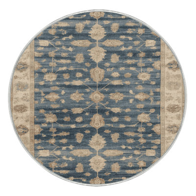 Machine Washable Overdyed Beige Area Rug