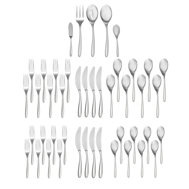 Nambe Bend Fw 45 Pc Set 18/10 Ss
