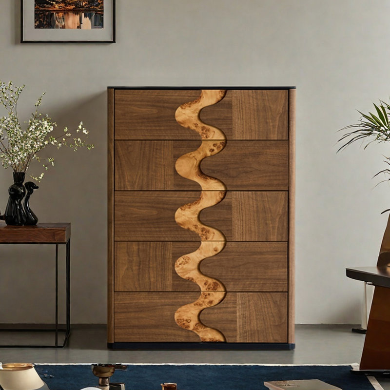 Sofa side cabinet multi-functional drawer cabinet