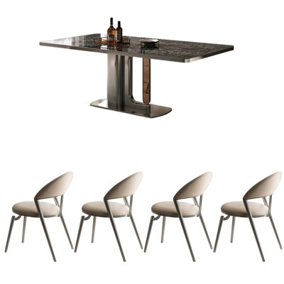 Italian luxury casual dining table