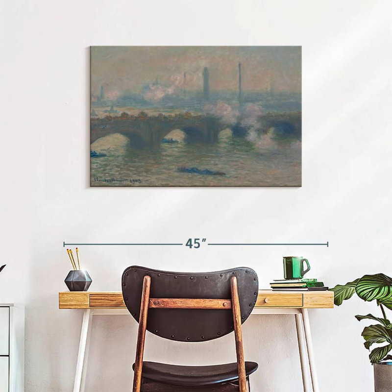 Lilie Waterloo Bridge, 24" H x 36" W
