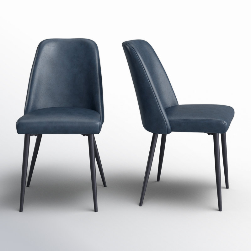 Chaise d'appoint Ebrar, Bleu