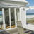 Household Front Door Window Awning Canopy , Polycarbonate Rain Cover With Abs Brackets, Waterproof Sunshade For Home Exterior-124422877-124422875