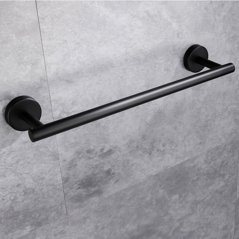 4 - Piece Bathroom Hardware Set, Black