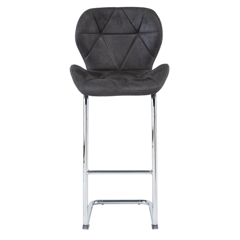 Nikhil 75cm Bar Stool, Grey