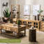 Table basse rétro en bois massif Retro-227586158