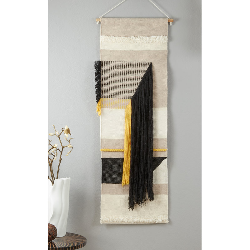 Bohem Collection Hand Woven Wool Wall Hanging