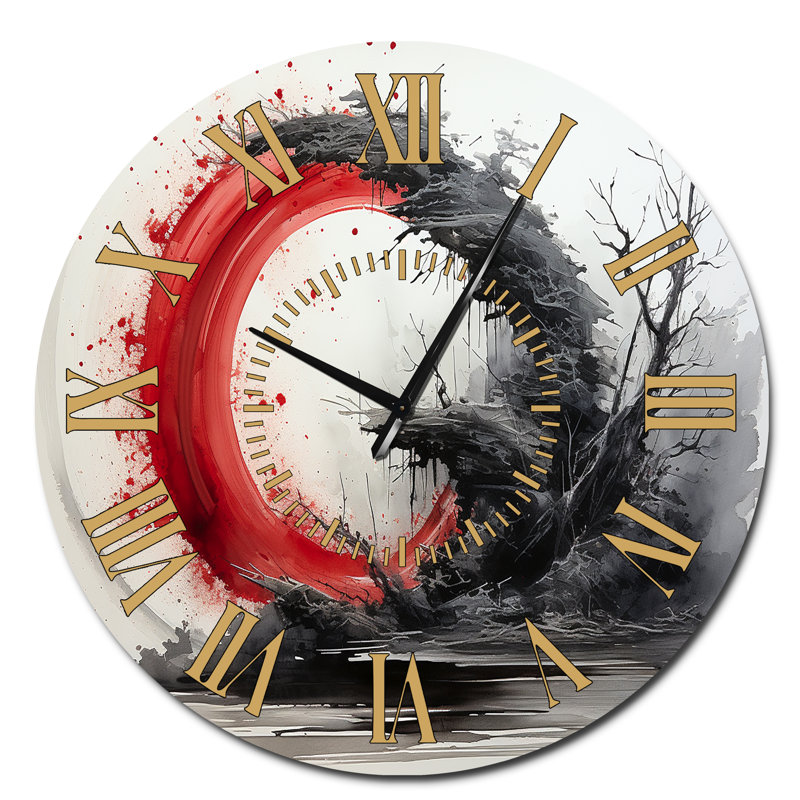 Horloge murale Enso, Surdimensionné