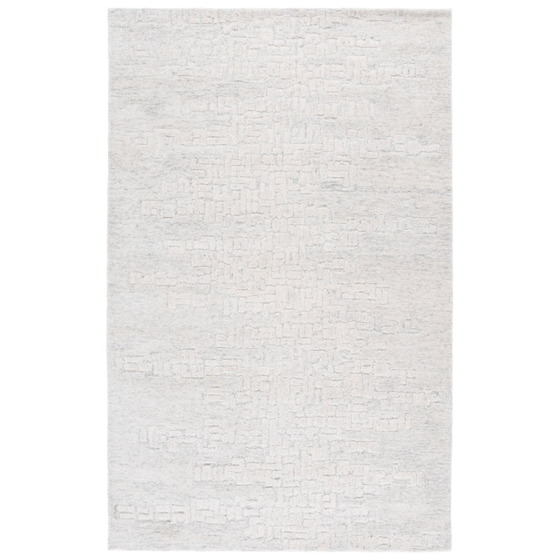 Harvest 102 Hand Tufted Wool; Cotton Abstract Rug, Rectangle 9' x 12'