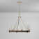 Lipton 6 - Light Dimmable Wagon Wheel Chandelier