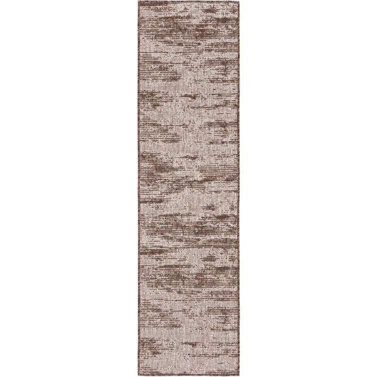 Brown Cartago Indoor/Outdoor Modern Rug