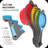 8-piece Collapsible Silicone Measuring Cups & Spoons