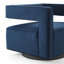Fauteuil pivotant en velours Booth Performance-2066939160