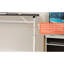 Bureau d'étude polyvalent et réglable en hauteur pour tous les âges, relevable à la main, fer et bois gris, support à double colonne, bureau pour petite maison stable, profondeur de 47,18 po, largeur réglable de 23,7 po et adultes-210156362-210156361