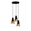 Luminaire suspendu conique à 3 lumières Tunxis