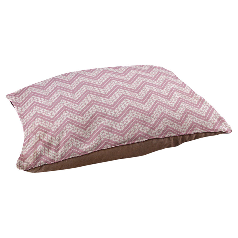 Coussin Chelan, Moyen (H 6,5 po x l 40 po x P 30 po), Rose