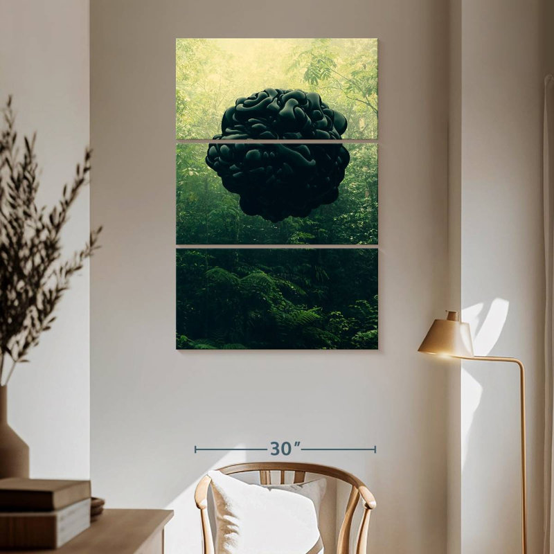 Kelan Blacks, 65" H x 42" W