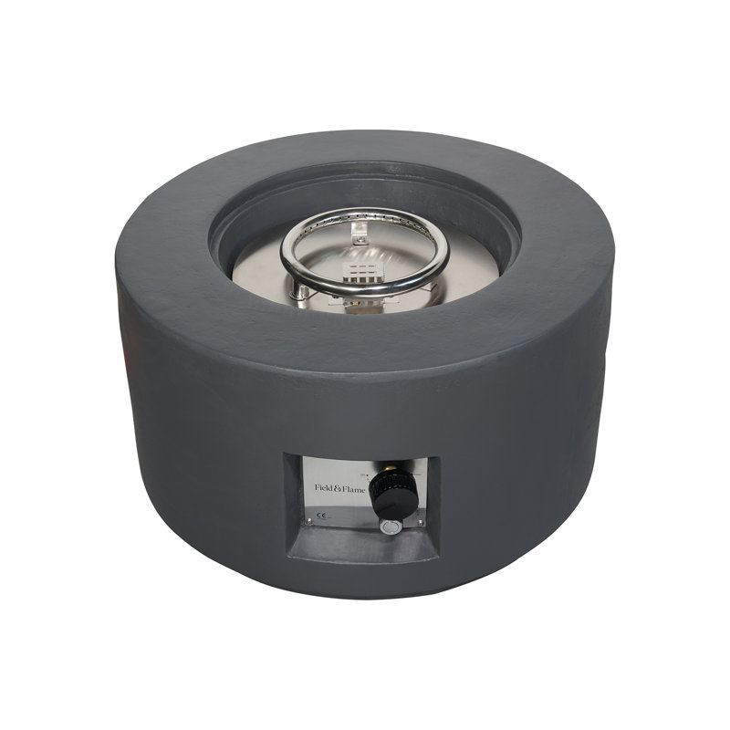 Cylinder Natural Gas Smokeless Fire Pit