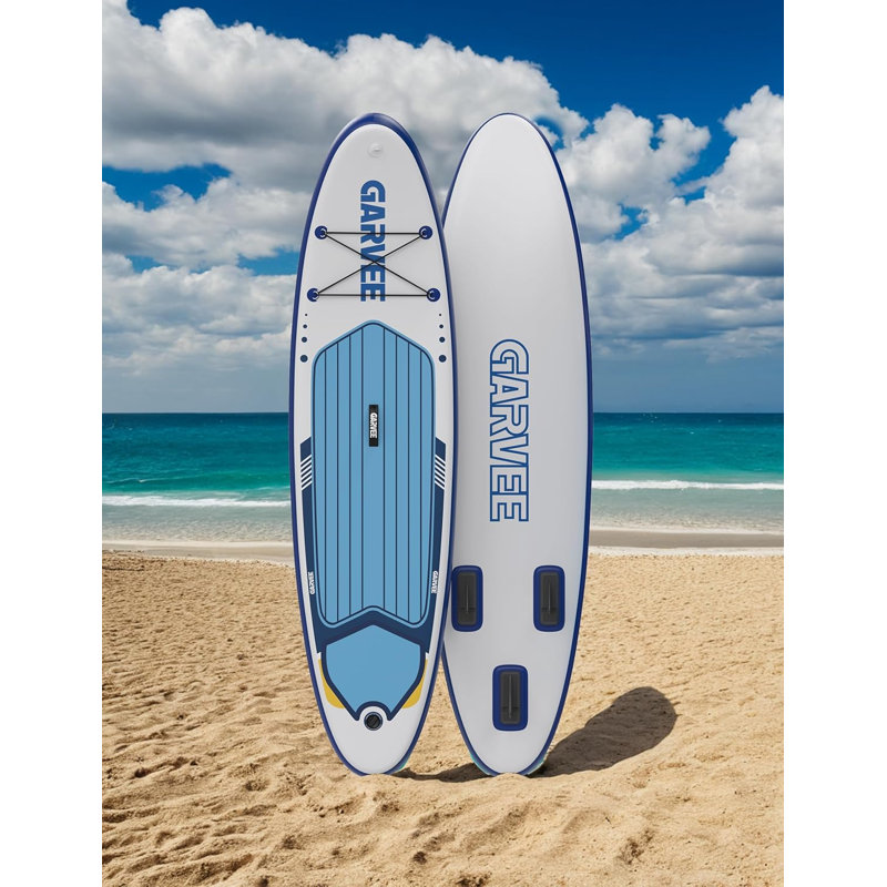 Inflatable Paddle Board for Adults, Inflatable Stand Up Paddle Board with Premium Accessories, Non-Slip EVA Deck, Ultra-Light Carry Bag, Pump, SUP Board for Adult