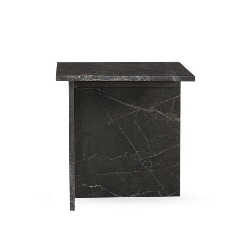 Bexly Marble Top End Table, Green