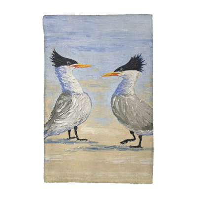 Serviette de cuisine deux sternes