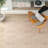 Jacobs Hand Woven Wool/Cotton Geometric Rug in Beige-833920880