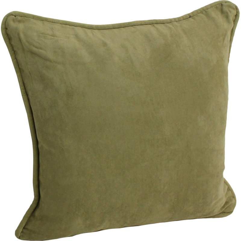 Corded Throw Pillow, Sage
