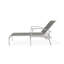 Belle Isle Sling Aluminum Frame Four Position Lay-flat Chaise With Marine Grade Polymer Arm Accent-99346977-98931911
