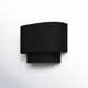Kiyo Single Light Steel Dimmable Flush Mounted Sconce