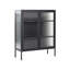 Shiena Steel 2 - Door Square Accent Cabinet