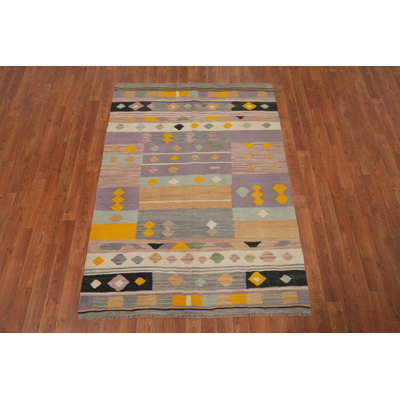 Tapis géométrique Kilim