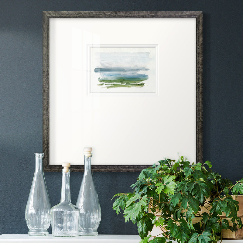 Coastline Splash III - impression d'un seul cadre photo, H 17 po x l 17 po x P 1,25 po