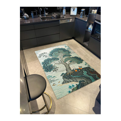 Tapis décoratif lavable à la machine Paris