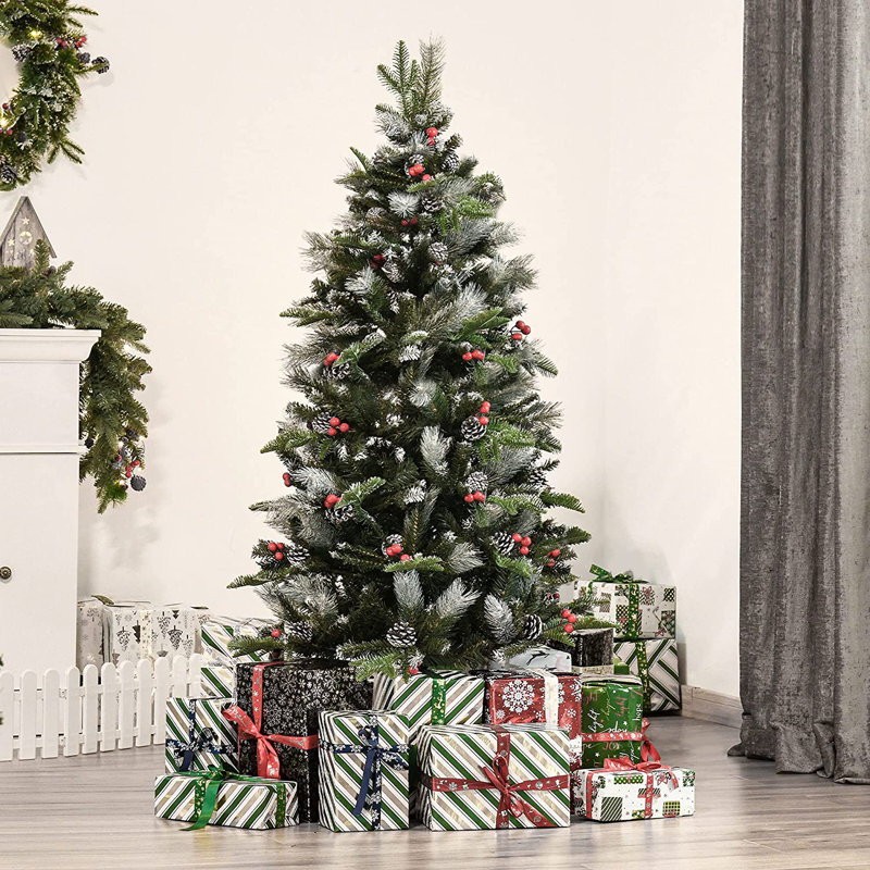 Artificial Pine Christmas Tree, 5' H