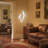 Modern Led Origami Crane Floor Lamp With Stand, 2 Bird-inspired Pp Shades, For Living Room Or Bedroom (69" Tall)-2009912248