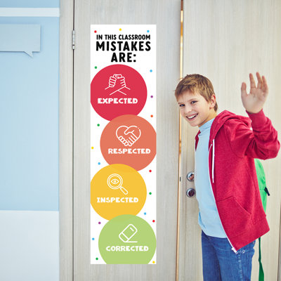 Learning Motivational Classroom Banner Poster