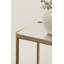 Table d'appoint étroite avec miroir Trubey