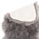 Grady Solid Grey Sheepskin Rug