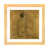 Toile avec cadre en bois beige