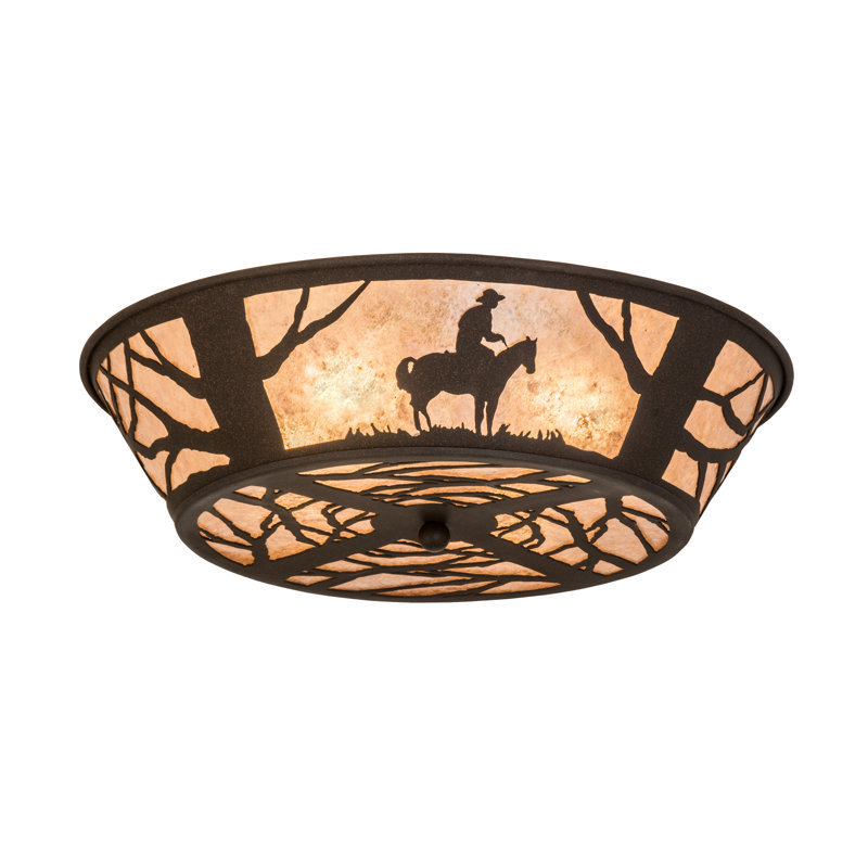 Cowboy 4 - Light Flush Mount