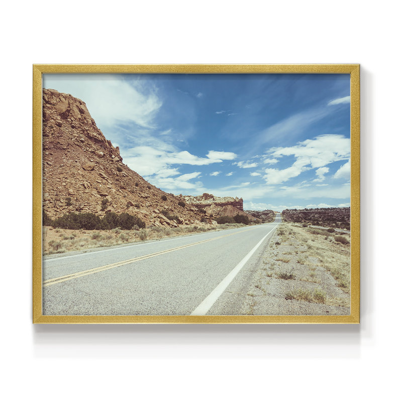 New Mexico Drive II -Framed Print - Restickable