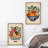 Kitchen Vibrant Fruits Illustrations Rustic French Country Decor-102453512-102453516