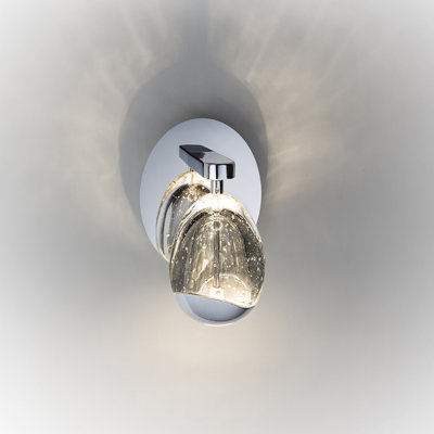 Daudi Iron LED Armed Sconce