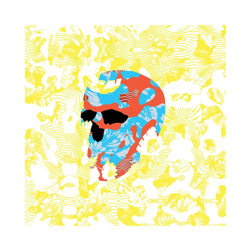Country Skull by Ali Gulec - Wrapped Canvas Print, 30.48 cm H x 30.48 cm W