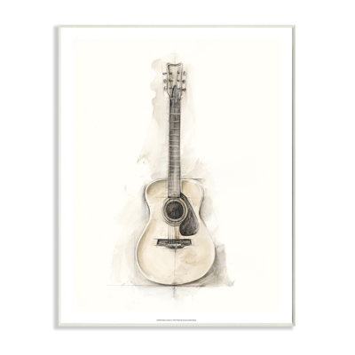«Acoustique guitare», impression