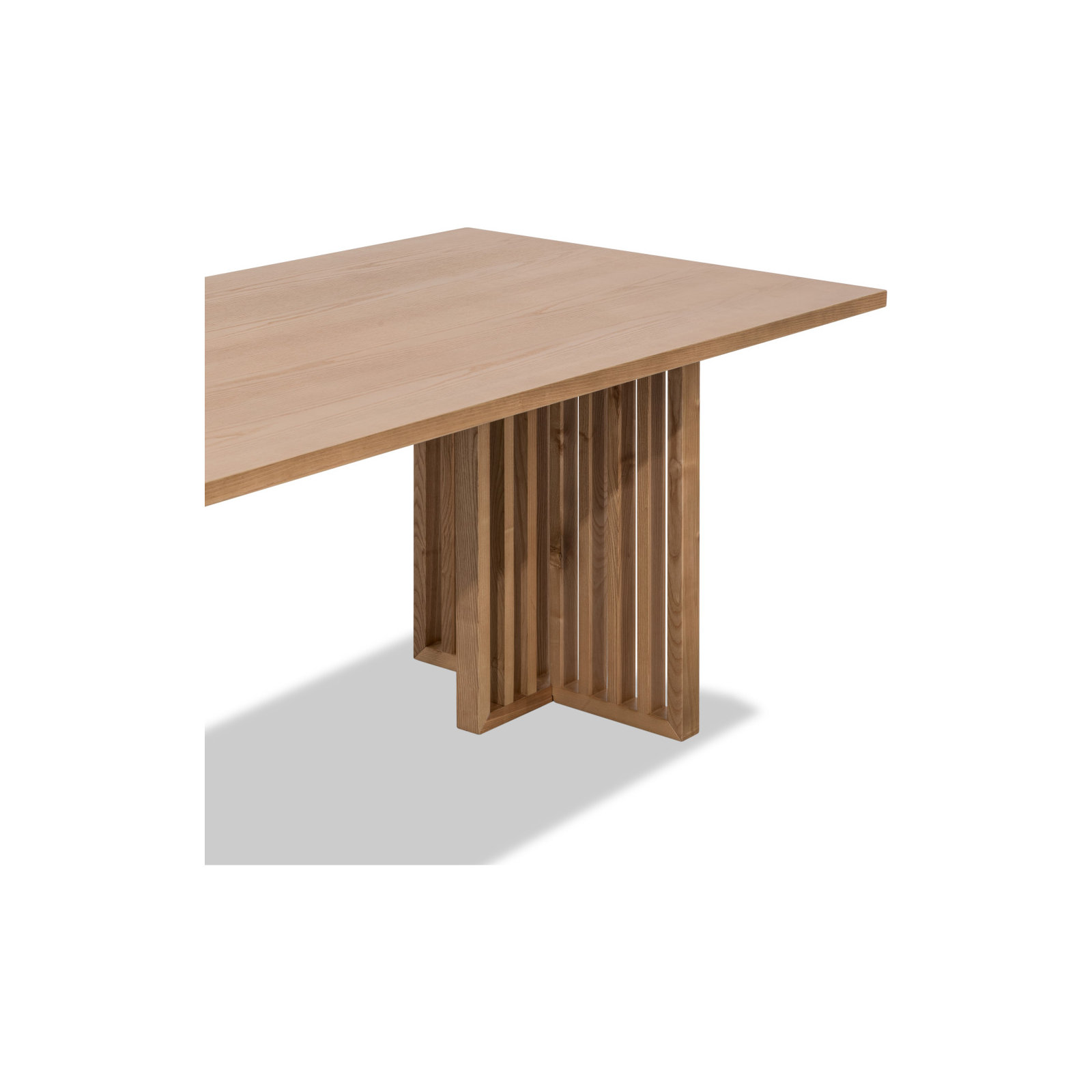 Colby Dining Table, Flaxen