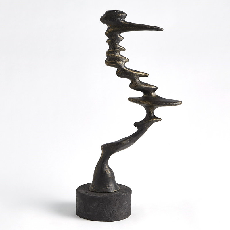 Large Wind Blown Sculpture, Bronze