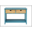 Console rectangulaire à 2 tiroirs avec tablette inférieure Lakendra-634979852-650319212