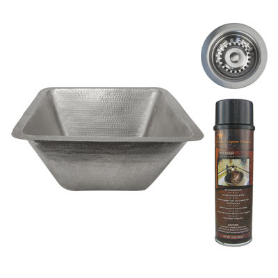 Premier Copper Products BSP5_BS17EN-D Bar Sink And Drain Package